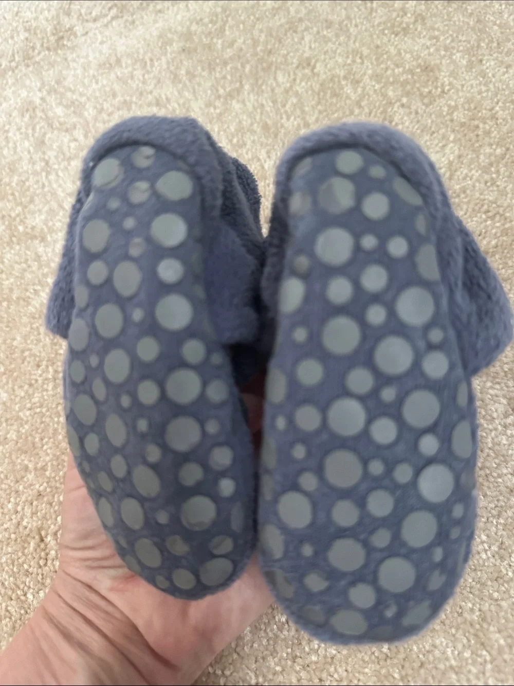 Zutano muted navy Infant booties